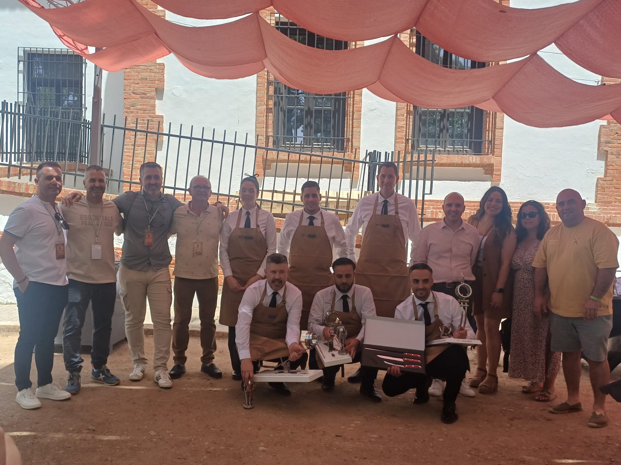 Ganador del Concurso Nacional de Cortadores de Jamón en las Jornadas Gastronómicas de Belmonte.